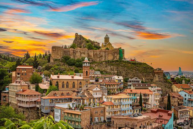 Narikala Fortress & cable car — Tbilisi