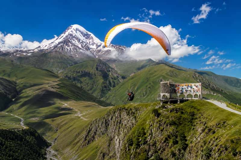 Gudauri viewpoint — Kazbegi