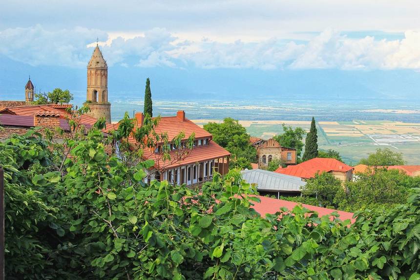 Sighnaghi hill town — Kakheti