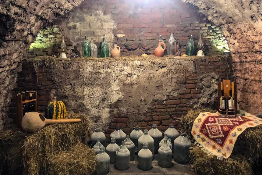 Wine cellars in Telavi — Kakheti