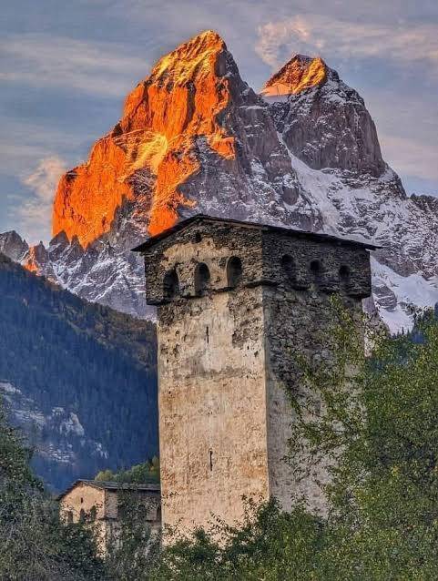 Mestia tower houses — Svaneti
